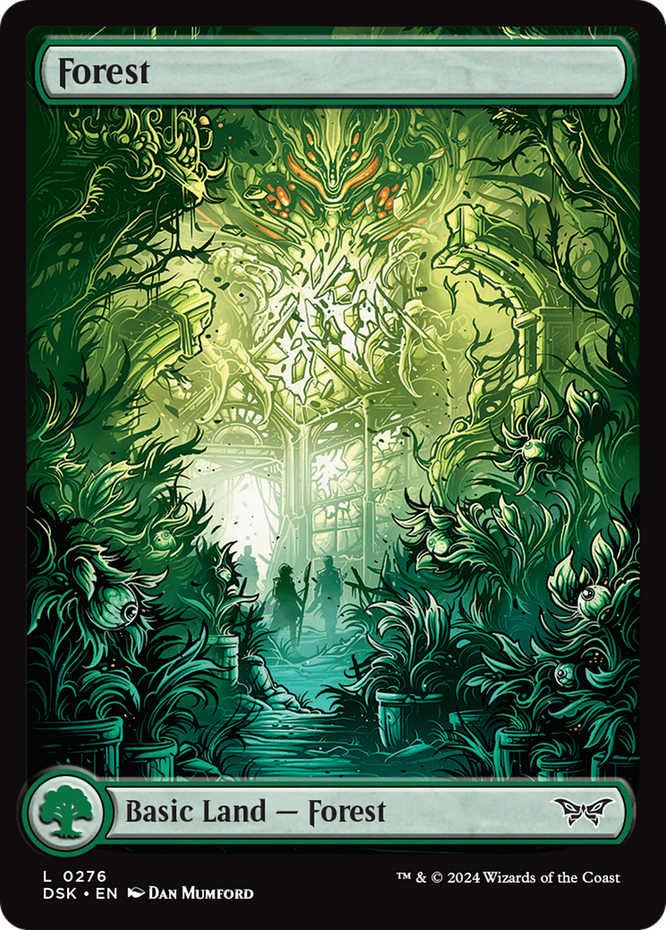 Forest (276) - Full Art [Duskmourn: House of Horror] | Cracking-Singles