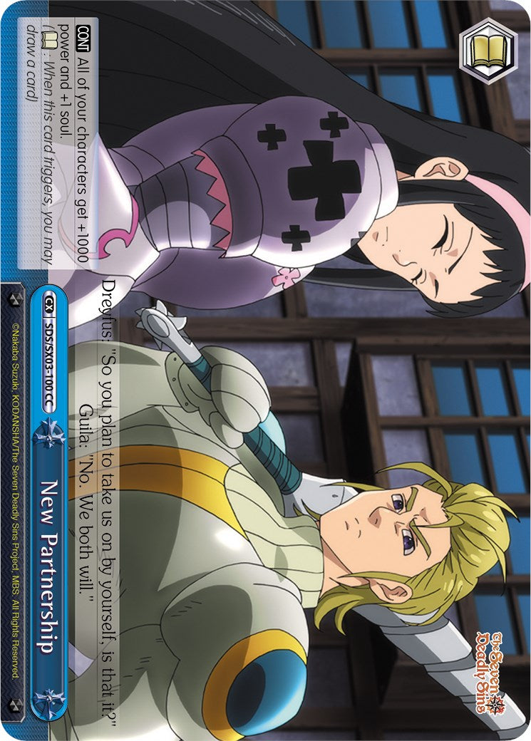 New Partnership (SDS/SX03-100 CC) [The Seven Deadly Sins] | Cracking-Singles