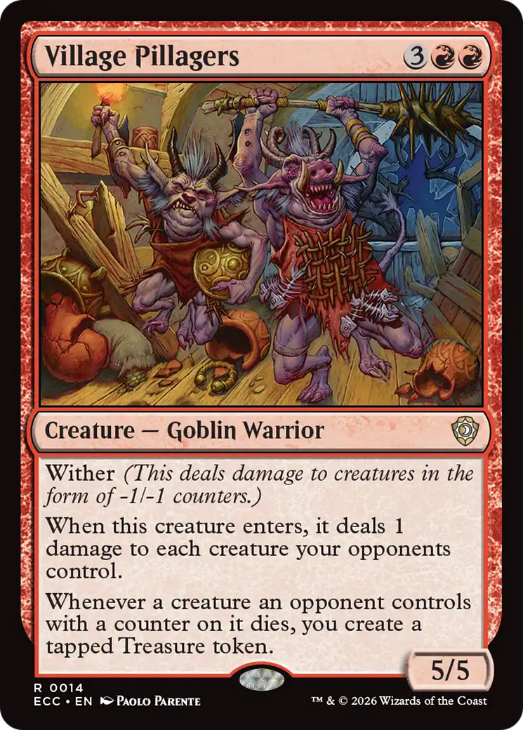 Village Pillagers [Lorwyn Eclipsed Commander] | Cracking-Singles