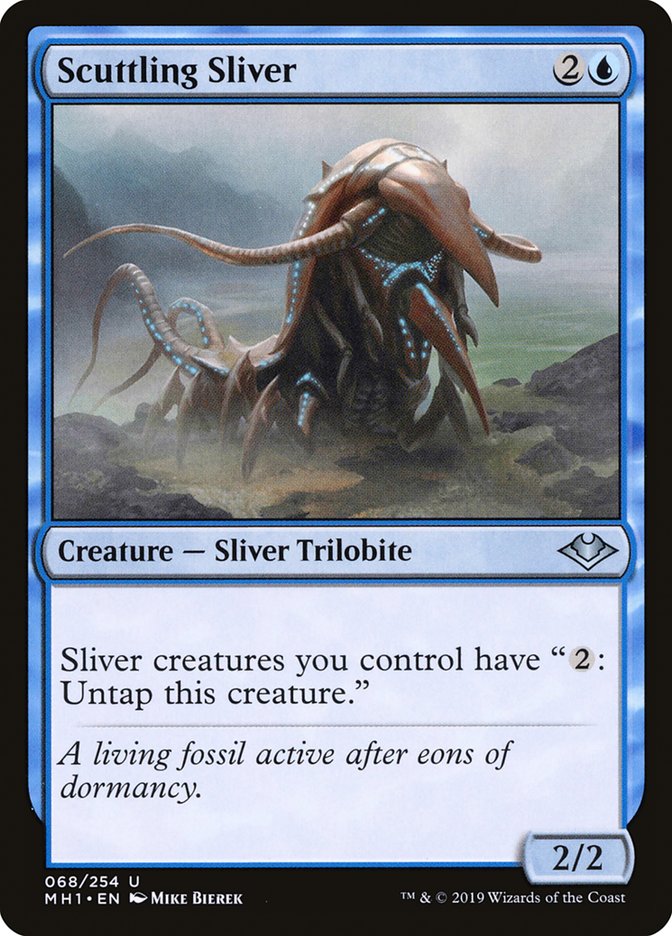 Scuttling Sliver [Modern Horizons] | Cracking-Singles