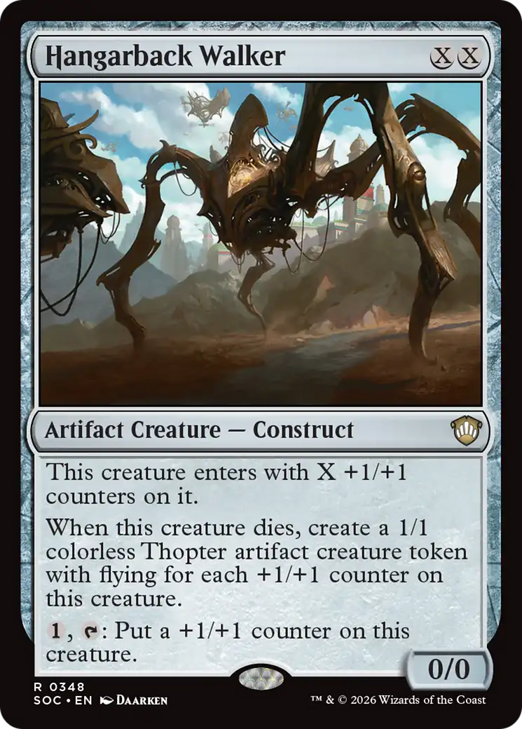 Hangarback Walker [Secrets of Strixhaven Commander] | Cracking-Singles