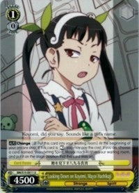 Looking Down on Koyomi, Mayoi Hachikuji (BM/S15-E011 U) [BAKEMONOGATARI] | Cracking-Singles