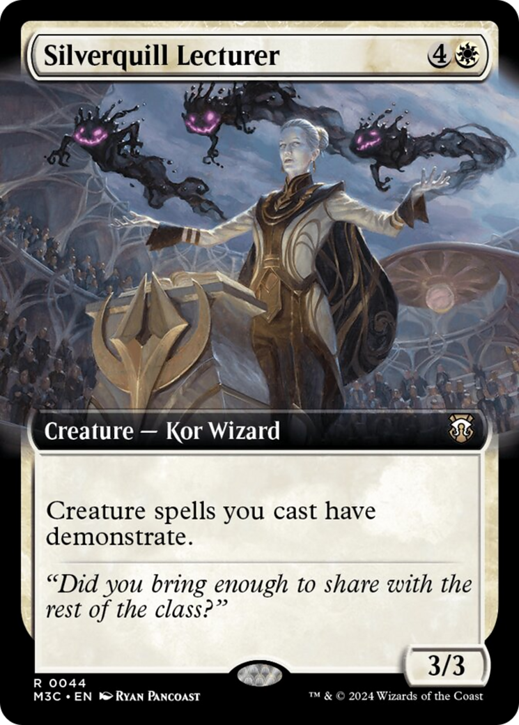 Silverquill Lecturer (Extended Art) [Modern Horizons 3 Commander] | Cracking-Singles