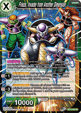 Frieza, Invader from Another Dimension (BT13-063) [Supreme Rivalry] | Cracking-Singles