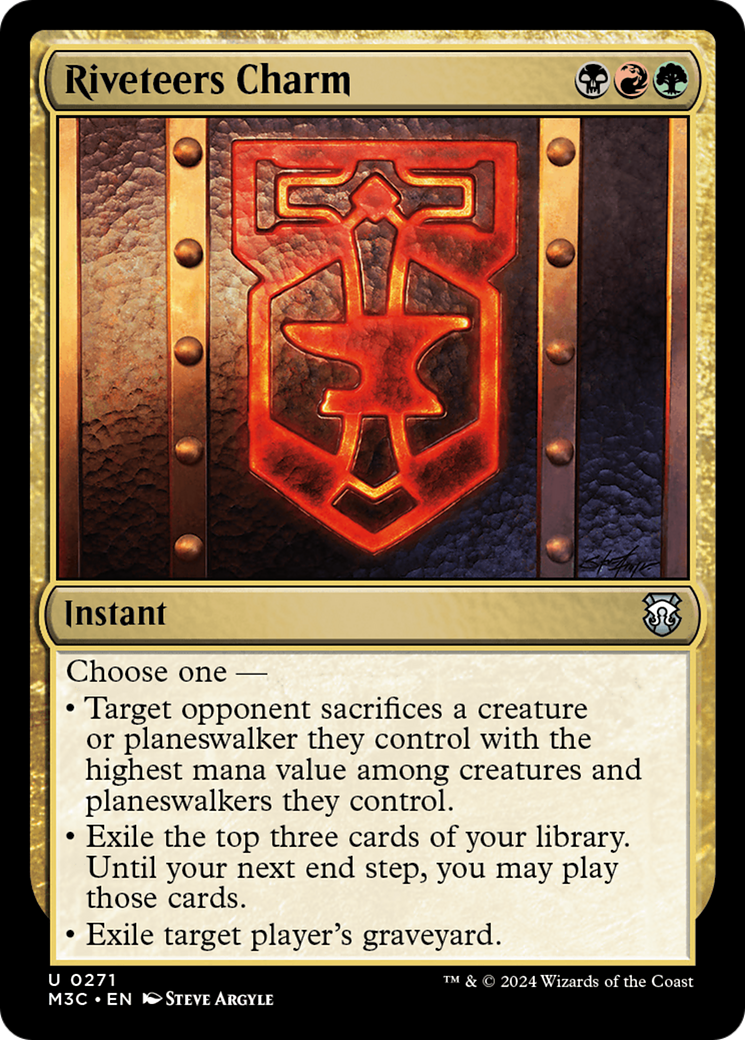 Riveteers Charm [Modern Horizons 3 Commander] | Cracking-Singles