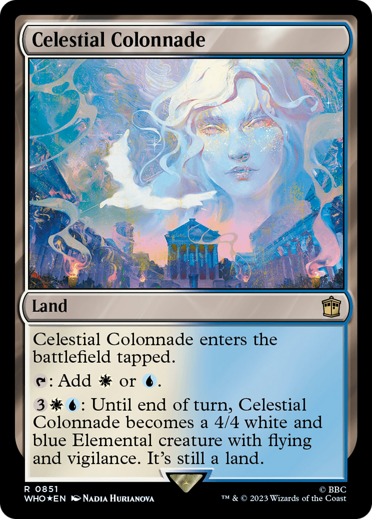 Celestial Colonnade (Surge Foil) [Doctor Who] | Cracking-Singles