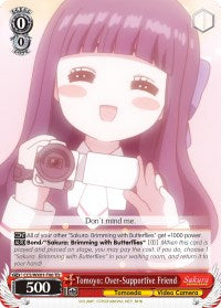 Tomoyo: Over-Supportive Friend (CCS/WX01-T06 TD) [Cardcaptor Sakura: Clear Card] | Cracking-Singles