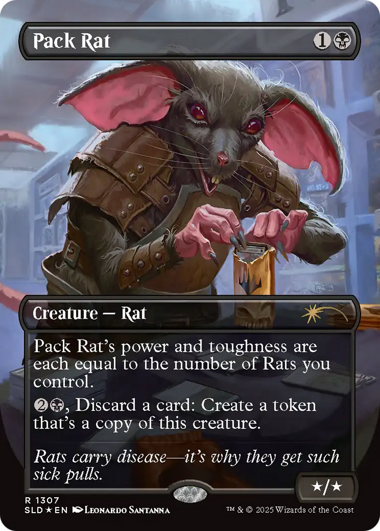 Pack Rat (1307) [Secret Lair Drop Series] | Cracking-Singles