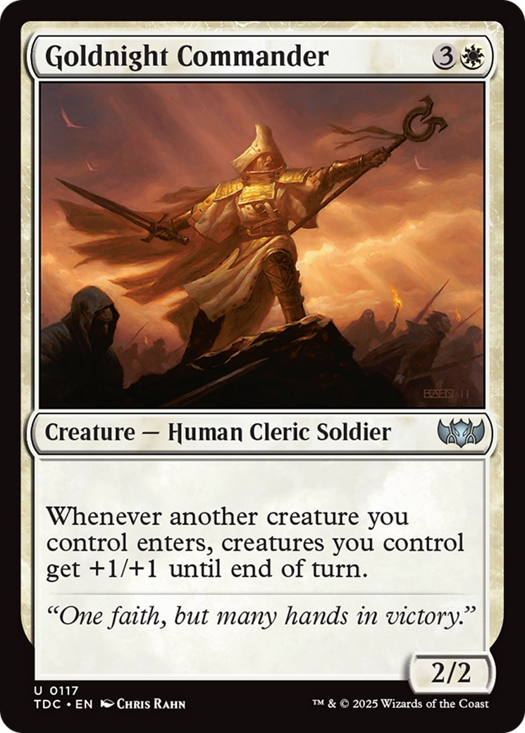 Goldnight Commander [Tarkir: Dragonstorm Commander] | Cracking-Singles