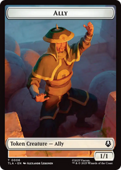 Ally (0006) // Soldier (0002) Double-Sided Token [Avatar: The Last Airbender Tokens] | Cracking-Singles