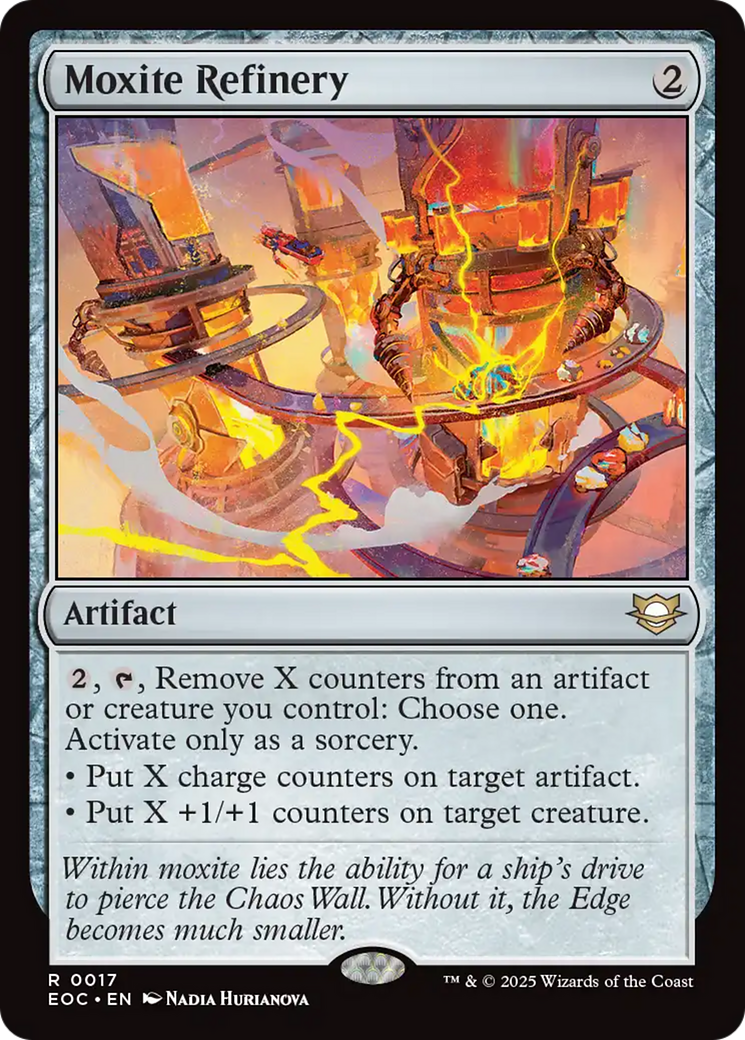 Moxite Refinery [Edge of Eternities Commander] | Cracking-Singles