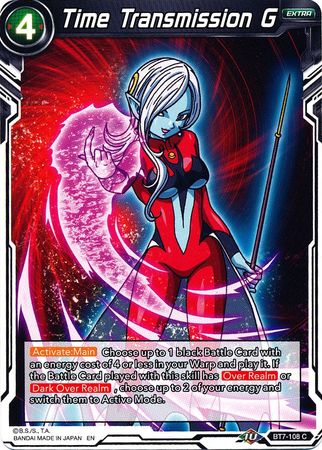 Time Transmission G (BT7-108) [Assault of the Saiyans] | Cracking-Singles