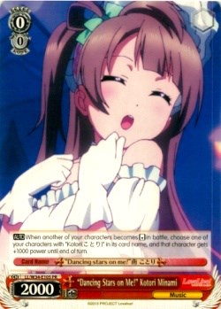 "Dancing Stars on Me!" Kotori Minami (LL/W34-E105 PR) (Promo) [Love Live! Vol. 2] | Cracking-Singles