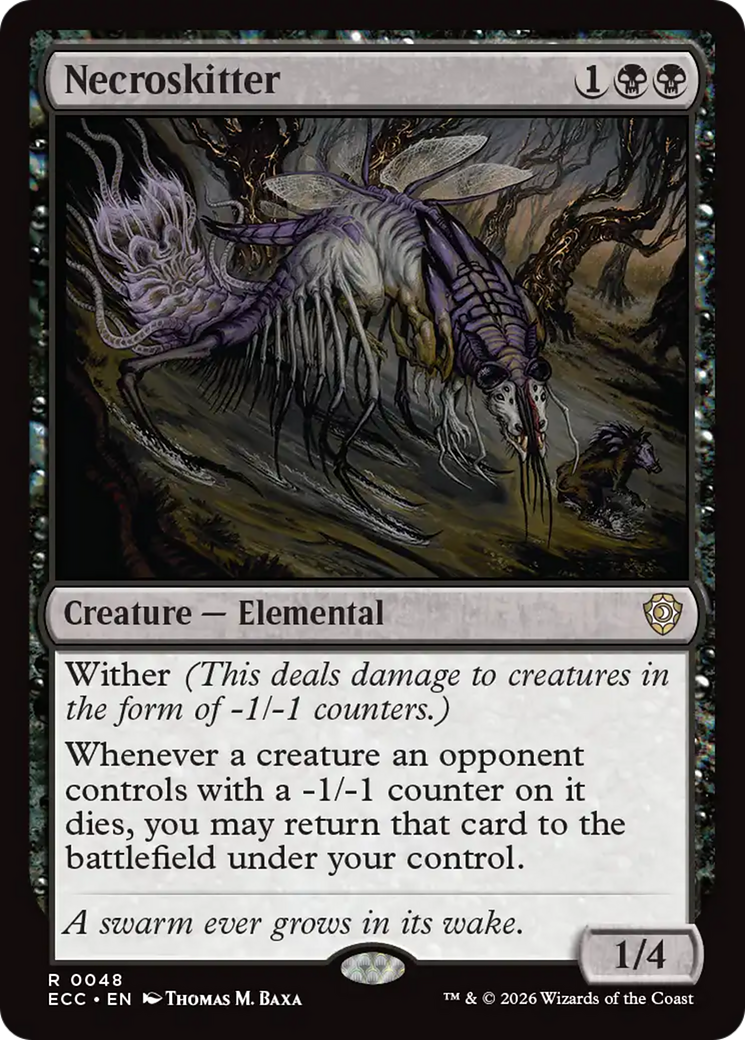 Necroskitter [Lorwyn Eclipsed Commander] | Cracking-Singles