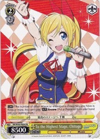 To the Highest Stage, Chitoge (NK/W30-PE04 PR) (Promo) [NISEKOI -False Love-] | Cracking-Singles