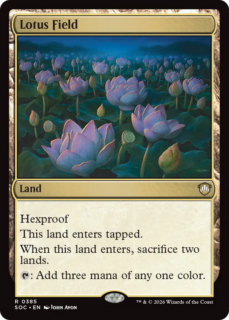 Lotus Field [Secrets of Strixhaven Commander] | Cracking-Singles