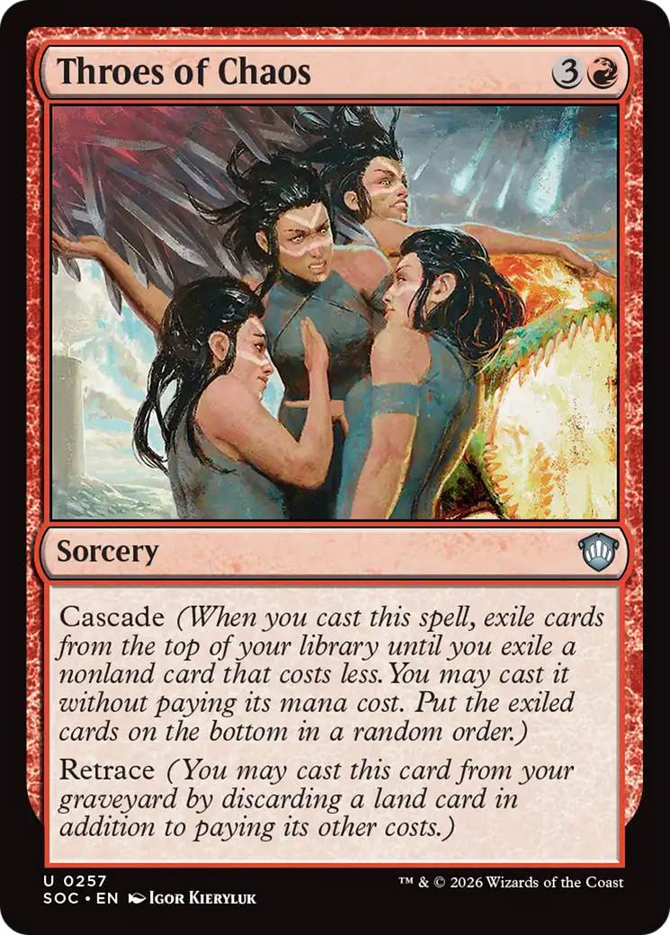 Throes of Chaos [Secrets of Strixhaven Commander] | Cracking-Singles