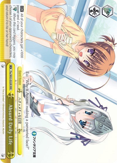 Absurd Daily Life (Fkz/W65-E020R RRR) [Fujimi Fantasia Bunko] | Cracking-Singles