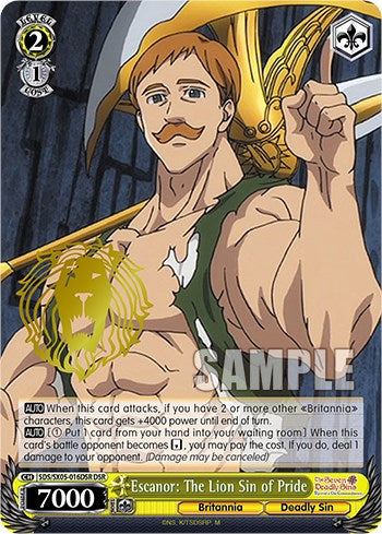 Escanor: The Lion Sin of Pride (DSR) [The Seven Deadly Sins: Revival of The Commandments] | Cracking-Singles