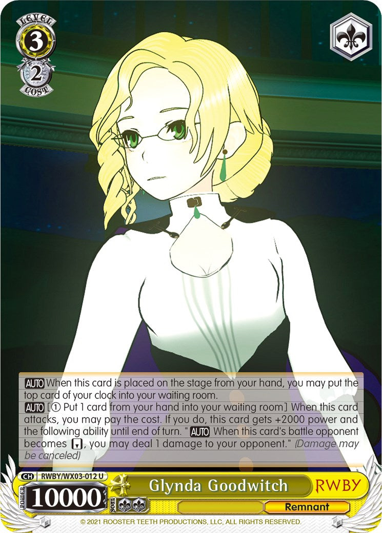 Glynda Goodwitch (RWBY/WX03-012 U) [RWBY] | Cracking-Singles