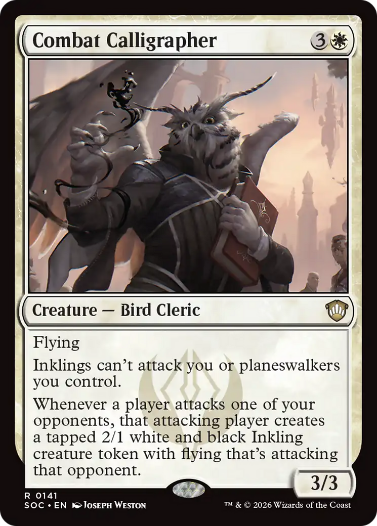Combat Calligrapher [Secrets of Strixhaven Commander] | Cracking-Singles