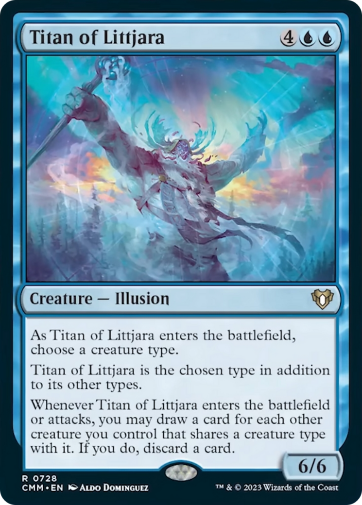 Titan of Littjara [Commander Masters] | Cracking-Singles