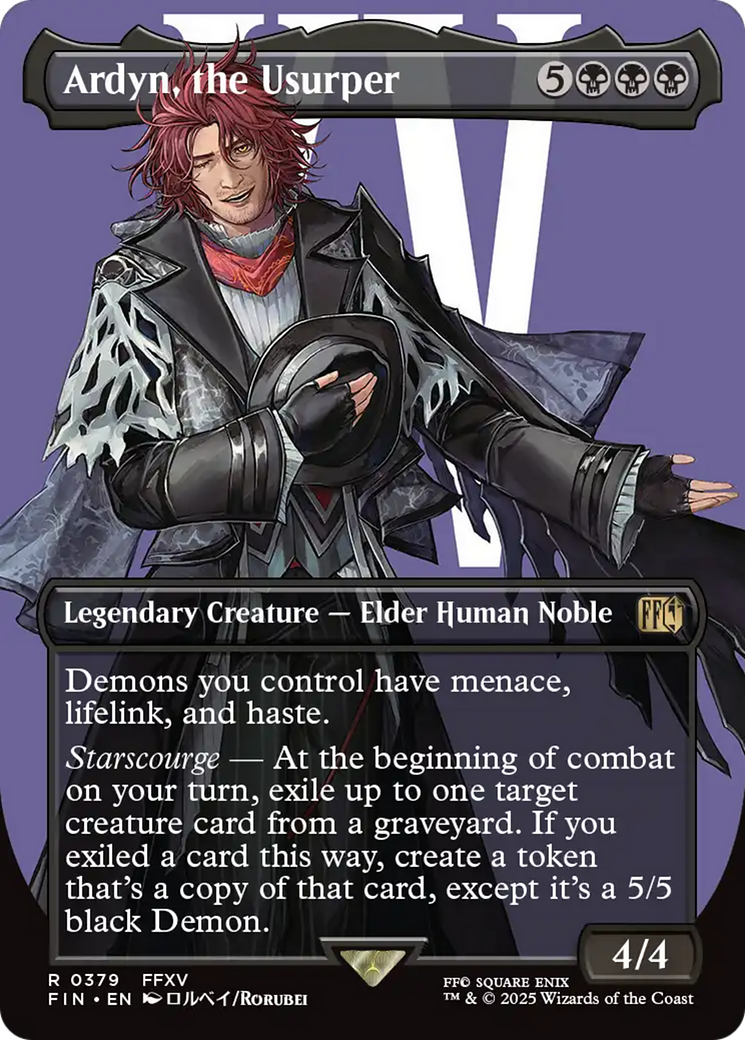 Ardyn, the Usurper (Borderless) (0379) [FINAL FANTASY] | Cracking-Singles