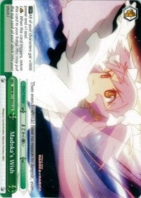 Madoka's Wish (MM/W17-E055 CR) [Puella Magi Madoka Magica] | Cracking-Singles