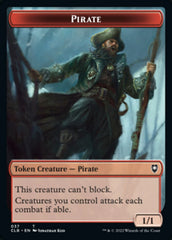 Pirate // Goblin Double-Sided Token [Commander Legends: Battle for Baldur's Gate Tokens] | Cracking-Singles