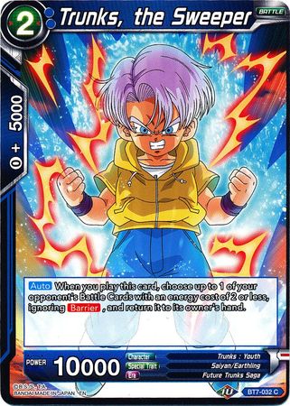 Trunks, the Sweeper (BT7-032) [Assault of the Saiyans] | Cracking-Singles