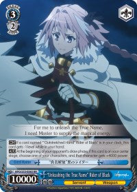 "Unleashing the True Name" Rider of Black (APO/S53-E065 RR) [Fate/Apocrypha] | Cracking-Singles