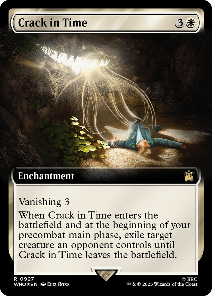 Crack in Time (Extended Art) (Surge Foil) [Doctor Who] | Cracking-Singles