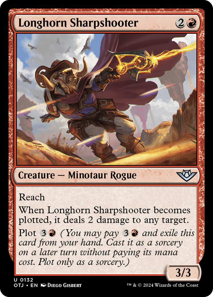 Longhorn Sharpshooter [Outlaws of Thunder Junction] | Cracking-Singles