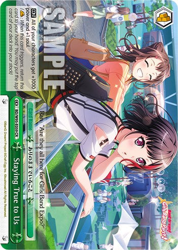 Staying True to Us [BanG Dream! Girls Band Party! 5th Anniversary] | Cracking-Singles
