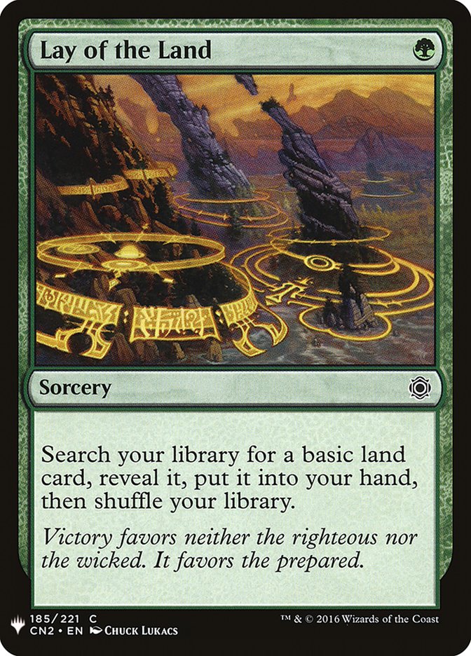 Lay of the Land [Mystery Booster] | Cracking-Singles