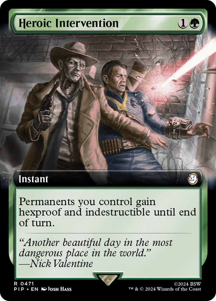 Heroic Intervention (Extended Art) [Fallout] | Cracking-Singles