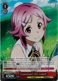 Leprechaun Girl, Lisbeth (SAO/S26-E044S SR) [Sword Art Online Vol.2] | Cracking-Singles