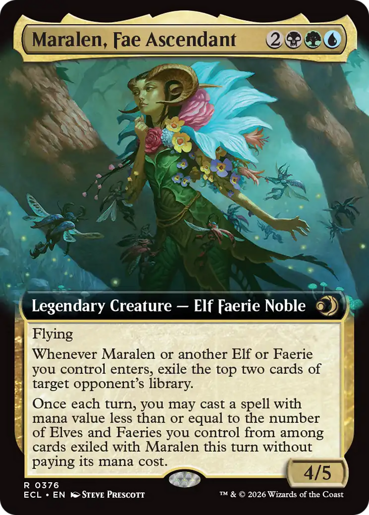 Maralen, Fae Ascendant (Extended Art) [Lorwyn Eclipsed] | Cracking-Singles