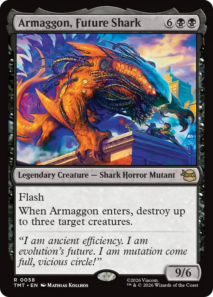 Armaggon, Future Shark [Teenage Mutant Ninja Turtles] | Cracking-Singles