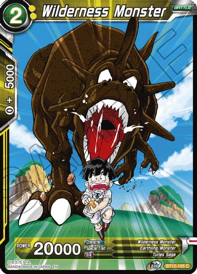Wilderness Monster (BT15-105) [Saiyan Showdown] | Cracking-Singles