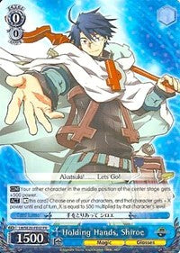 Holding Hands, Shiroe (LH/SE20-PE02 PR) (Promo) [LOG HORIZON] | Cracking-Singles