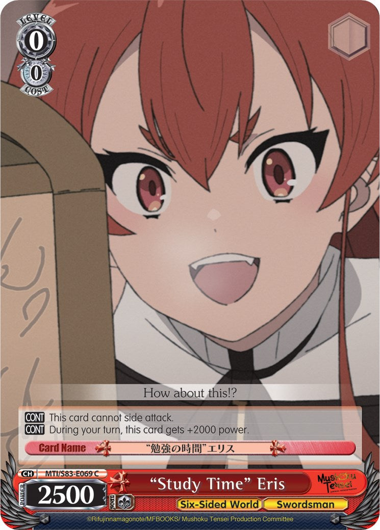 "Study Time" Eris (MTI/S83-E069 C) [Mushoku Tensei: Jobless Reincarnation] | Cracking-Singles