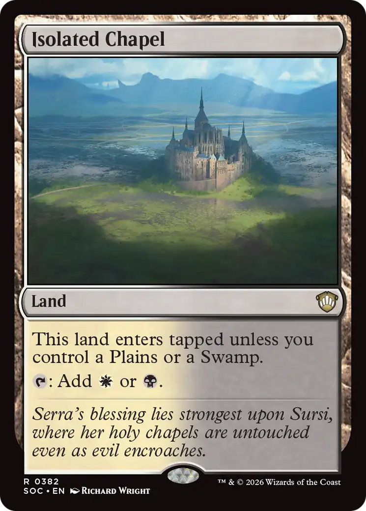 Isolated Chapel [Secrets of Strixhaven Commander] | Cracking-Singles