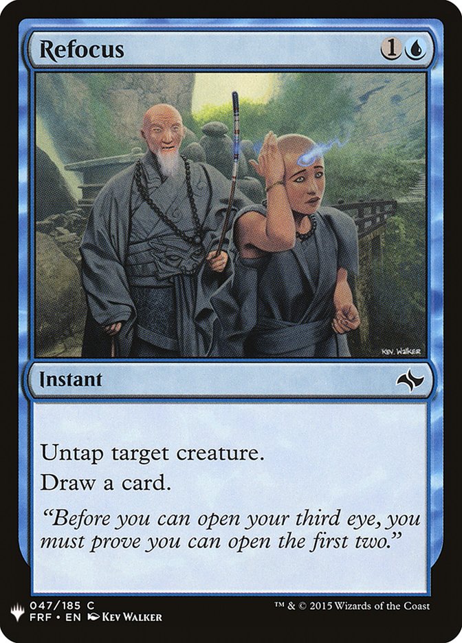 Refocus [Mystery Booster] | Cracking-Singles
