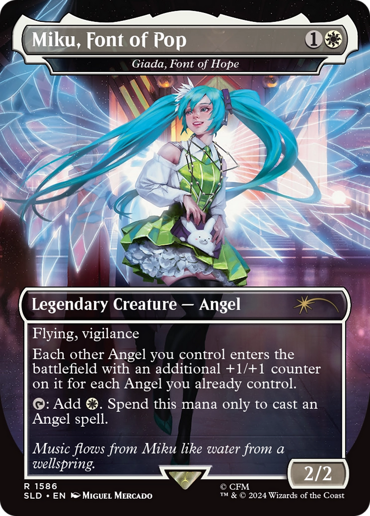 Miku, Font of Pop - Giada, Font of Hope [Secret Lair Drop Series] | Cracking-Singles