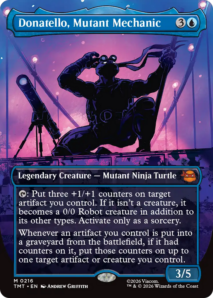 Donatello, Mutant Mechanic (Borderless) [Teenage Mutant Ninja Turtles] | Cracking-Singles