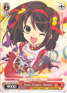 Party Popper, Haruhi (SY/W08-TE07 TD) [The Melancholy of Haruhi Suzumiya] | Cracking-Singles