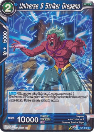 Universe 9 Striker Oregano (Reprint) (TB1-042) [Battle Evolution Booster] | Cracking-Singles