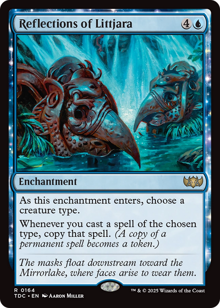 Reflections of Littjara [Tarkir: Dragonstorm Commander] | Cracking-Singles