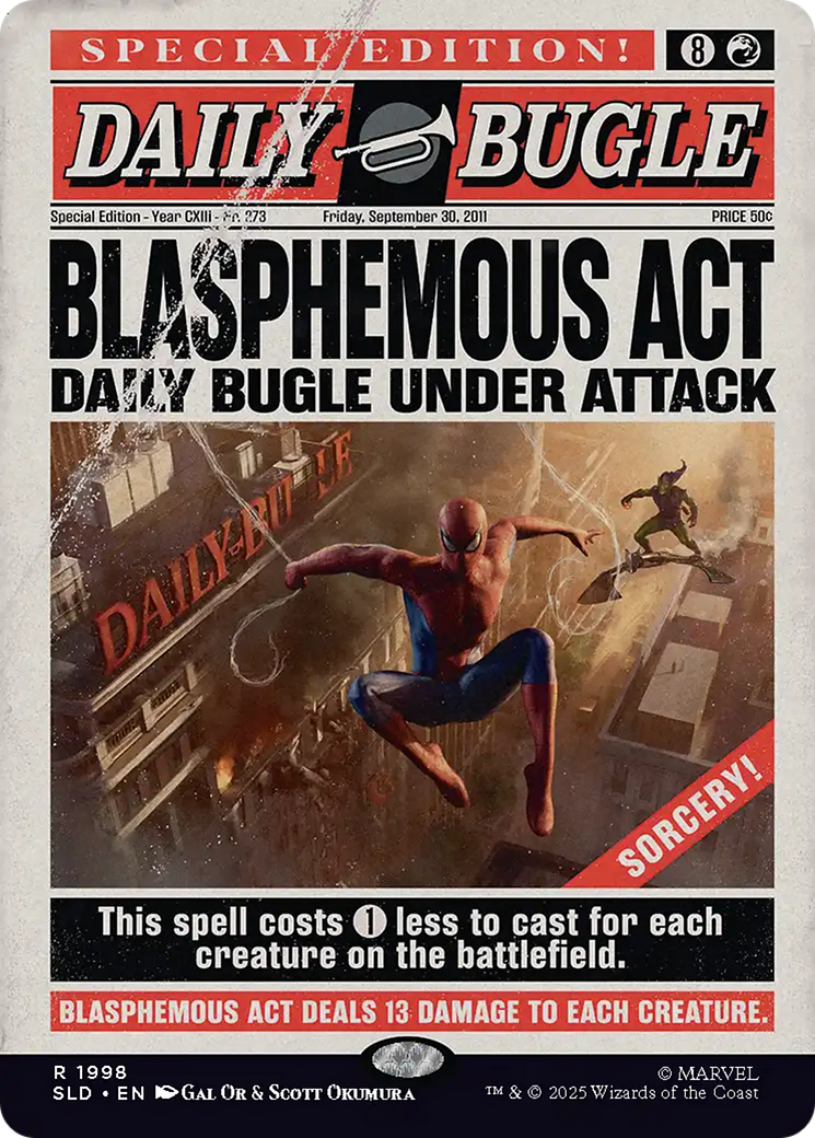Blasphemous Act (1998) [Secret Lair Drop Series] | Cracking-Singles